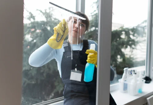 Nettoyage de vitres intérieures et extérieures à Chars